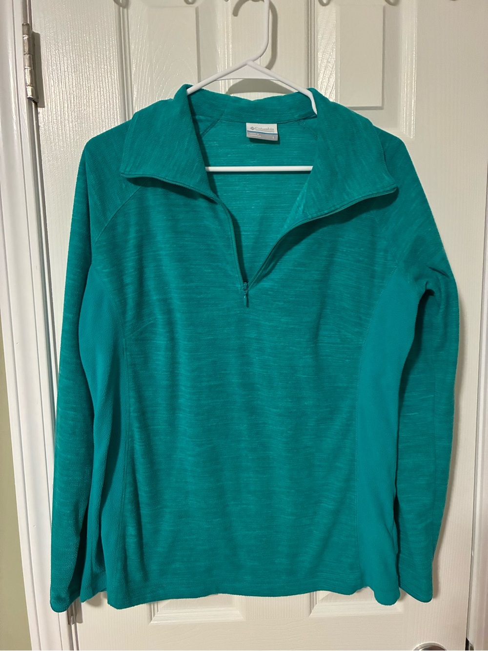 Columbia Women's Teal Half-Zip Pullover